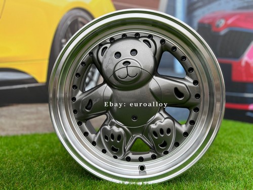 R15 4x100 grau - grau, teddy